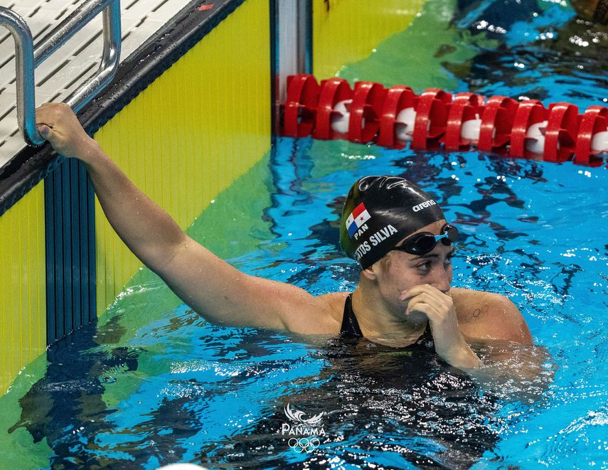 Emily Santos avanza a la final de los 200 metros pecho en los Panamericanos Junior 2025.
