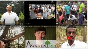 Jóvenes finalistas para el Congreso Mundial Forestal.