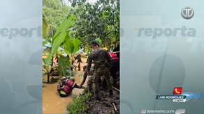 Crecida del Río Mamoní en Chepo, deja a una mujer y su bebé atrapados en Las Margaritas Crecida del Río Mamoní en Chepo, deja a una mujer y su bebé atrapados en Las Margaritas