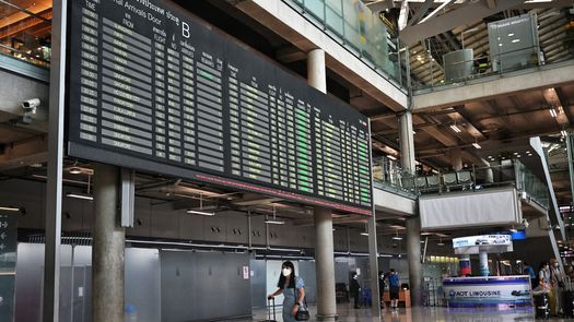 Los animales tras ser incautados en el aeropuerto de Bangkok fueron enviados a veterinarios para ser examinados.