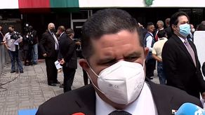 El ministro de Seguridad Pública, Juan Pino.