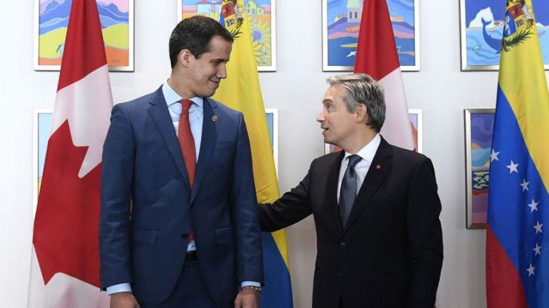 Líder de oposición venezolano Guaidó busca apoyo en Canadá