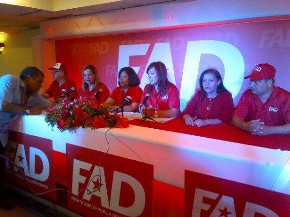 Denuncian irregularidades en primarias presidenciales del FAD