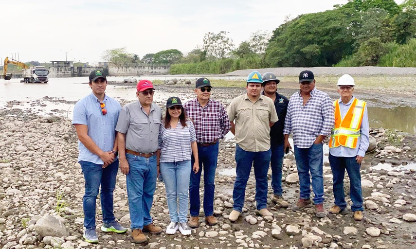 Inician los trabajos de rehabilitación del sistema de riego y la planta postcosecha de Remigio Rojas.