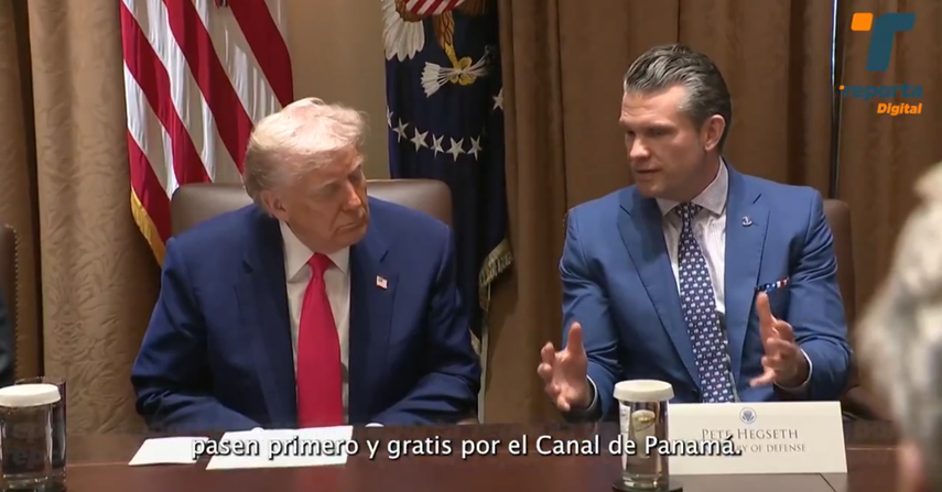 Pete Hegseth presenta informe a Donald Trump