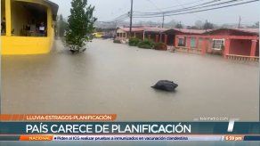 Lluvias causan estragos en Panamá