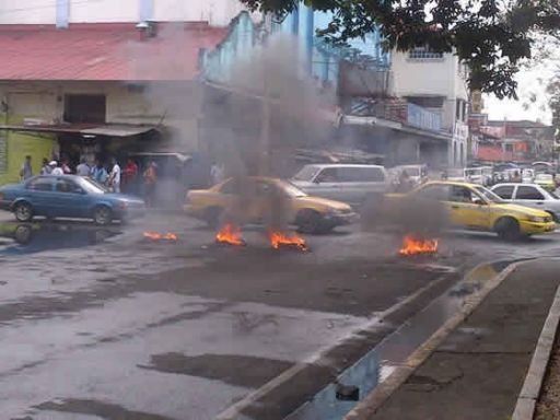 Protestas y bloqueos en ciudad panameña de Colón