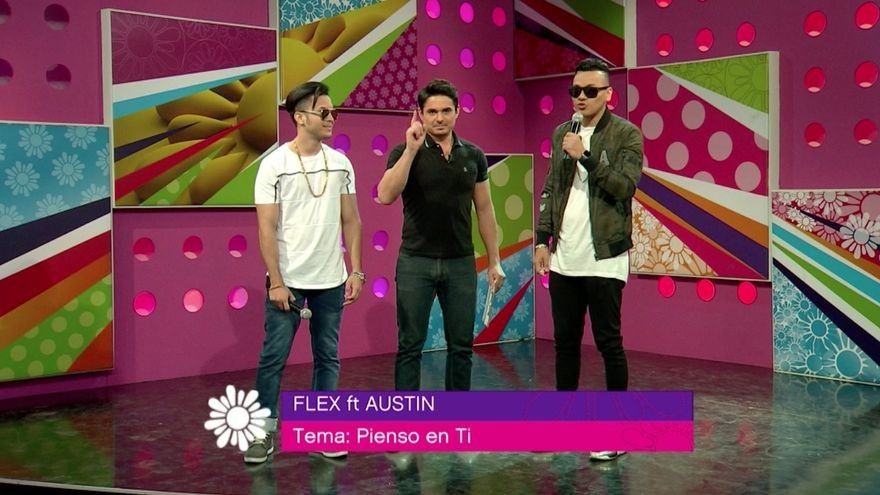 Flex y Austin presentan tema Pienso en Ti