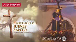 Procesión de la Hermandad de Jesús Nazareno en el Casco Antiguo.