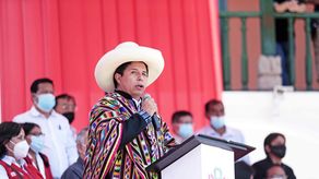 El presidente de Perú, Pedro Castillo﻿.
