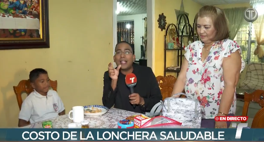 Jermaine Cumberbatch averigua el costo de una lonchera saludable