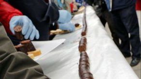 Burgos logra el récord Guiness de la morcilla más larga del mundo