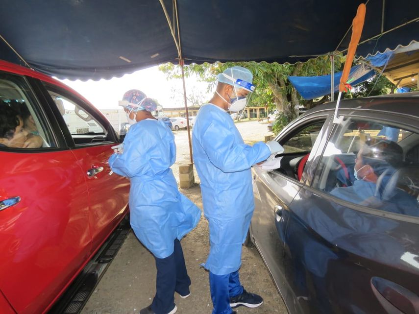 Panamá ha registrado un aumento de los casos de la COVID-19 en los últimos días.