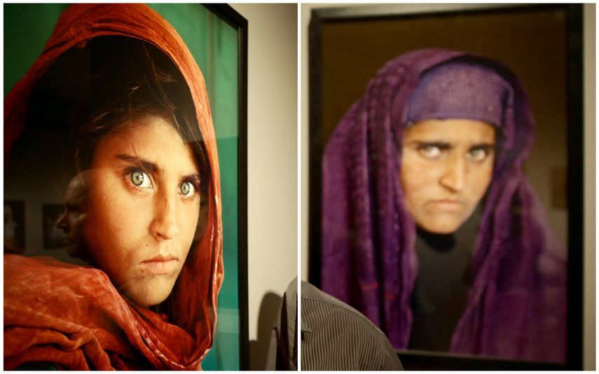 Italia Da Asilo A La Niña Afgana Retratada Por Steve Mccurry 