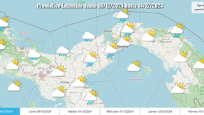 IMHPA comparte el pronóstico del tiempo para este domingo 5 de enero