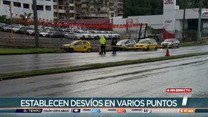 Policía detalla desvíos vehiculares y aprehensiones por actos vandálicos