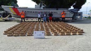 Decomisan una tonelada de cocaína en Colombia