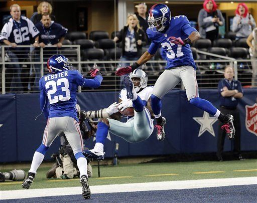Tras un susto, Giants vencen a Dallas
