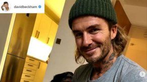 David Beckham celebra el nacimiento de su sobrina Peggy en las redes sociales
