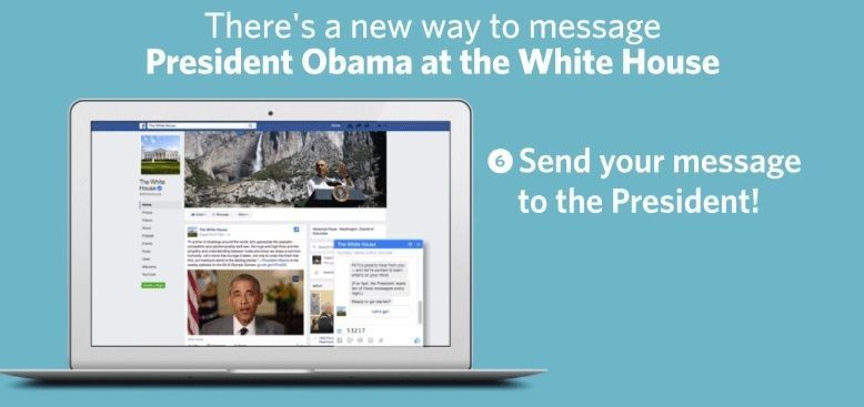 Mensajes en Facebook, el nuevo canal de comunicación con Obama