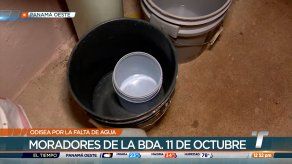Residentes de la barriada 11 de Octubre denuncian falta de agua potable