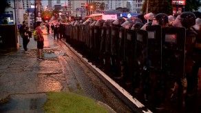 Policía Nacional dice que no utilizó fuerza en protesta en Calle 50 Policía Nacional dice que no utilizó fuerza en protesta en Calle 50