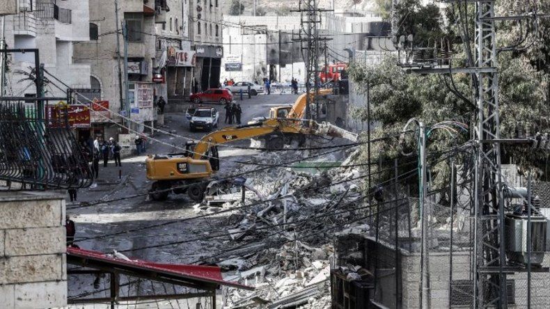 Los palestinos denuncian la demolición de tiendas por Israel en Jerusalén este