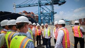 Presidente Mulino visita Manzanillo International Terminal