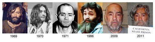 Nueva foto de Charles Manson, a los 77 años