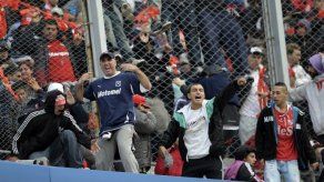 Vándalos causan desmanes tras Santa Fe-Millonarios