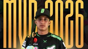 Luis Aranda es el Jugador Más Valioso de la temporada 2026 de Béisbol Juvenil.