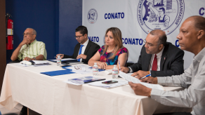 Conato y Mitradel abordan instalación de mesa permanente de salario mínimo y otros temas Conato y Mitradel abordan instalación de mesa permanente de salario mínimo y otros temas