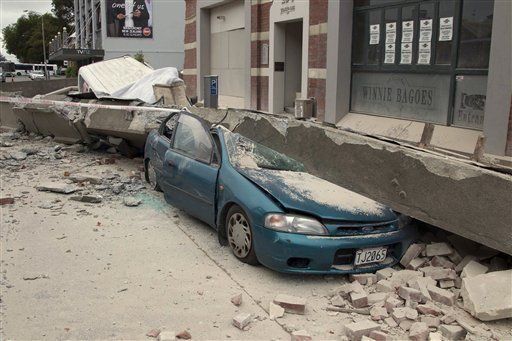 Terremoto en Nueva Zelanda