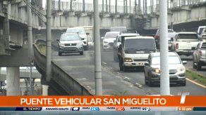 Trabajos de reparación del puente vehicular de San Miguelito se realizarán de noche