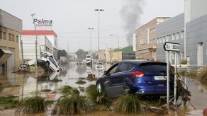 Inundaciones en Valencia, España.