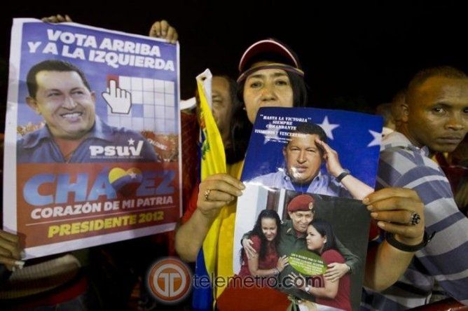 Capilla ardiente de restos de Chávez