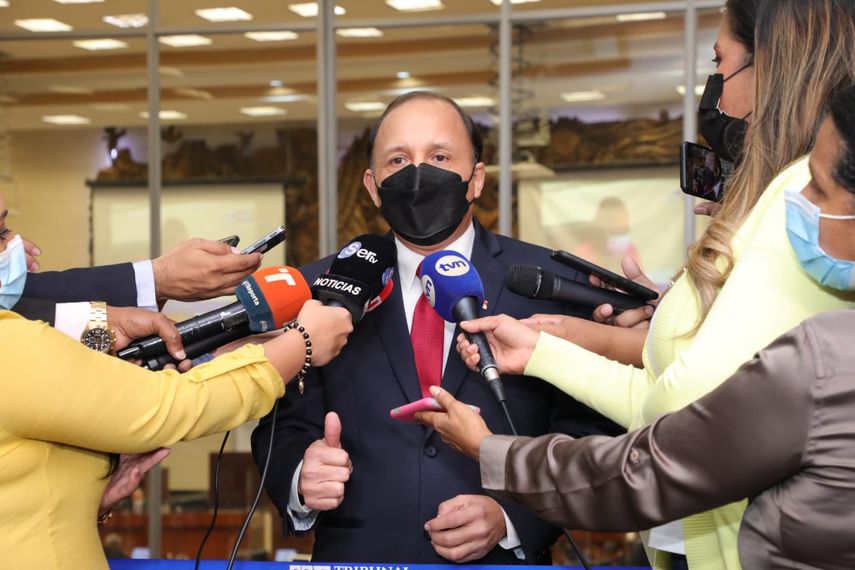 El magistrado presidente del Tribunal Electoral