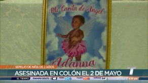 Dan último adiós a menor asesinada en Colón