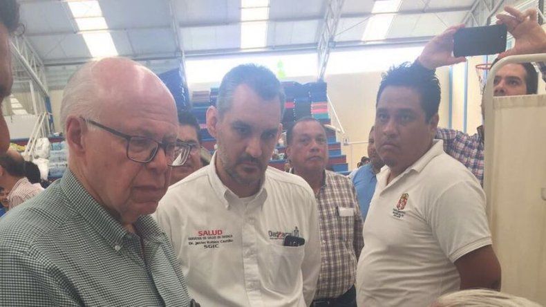 Secretario de salud de México garantiza abasto de medicamentos tras terremoto