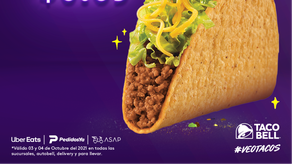 Por 3er año consecutivo, Taco Lovers podrán disfrutar de Crunchy Tacos Originales completamente gratis.