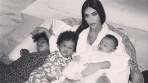Kim Kardashian se siente la madre más afortunada del mundo