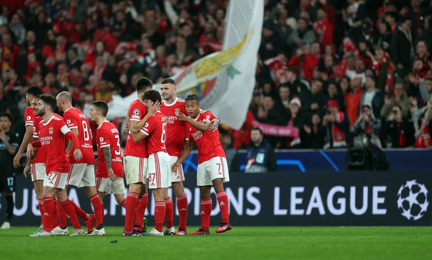 Champions League: Benfica golea al Brujas y se clasifica