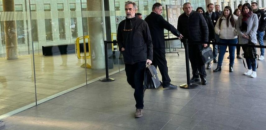 Cristóbal Martell, abogado de Dani Alves. Gentileza de La Vanguardia (Mayka Navarro)