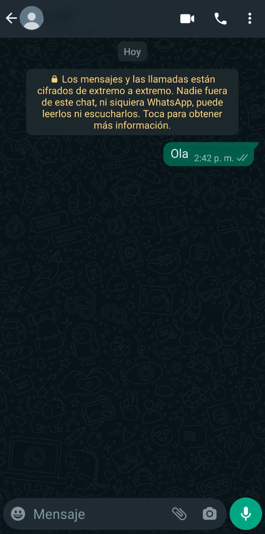 Mira cómo editarás los chats mal escritos.