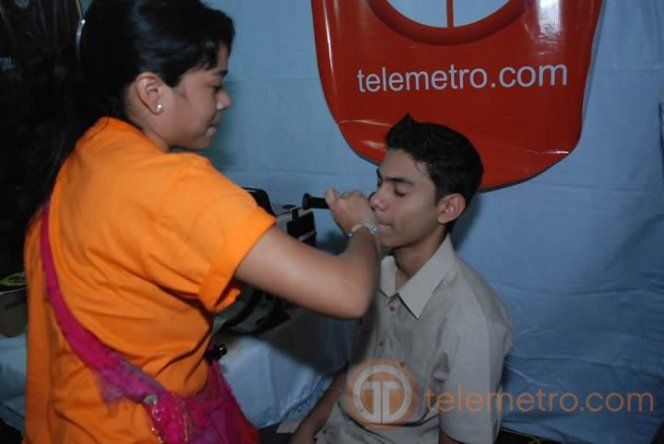 Backstage del 3er baile