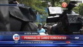 Martinelli reconoce que participación de primarias CD será baja