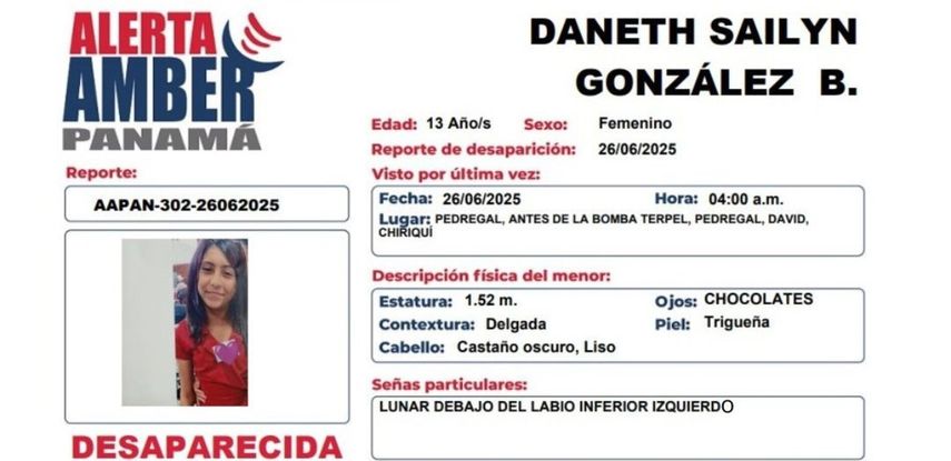 Activan Alerta Amber - Daneth González