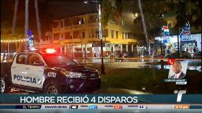 Hombre sobrevive tras recibir cuatro impactos de bala en Colón