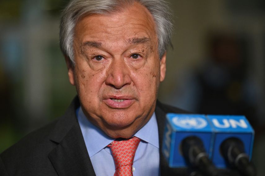 El secretario general de la ONU