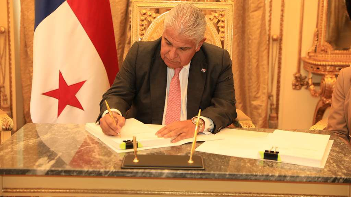 Presidente Mulino sanciona Presupuesto General del Estado 2026. Presidente Mulino sanciona Presupuesto General del Estado 2026.